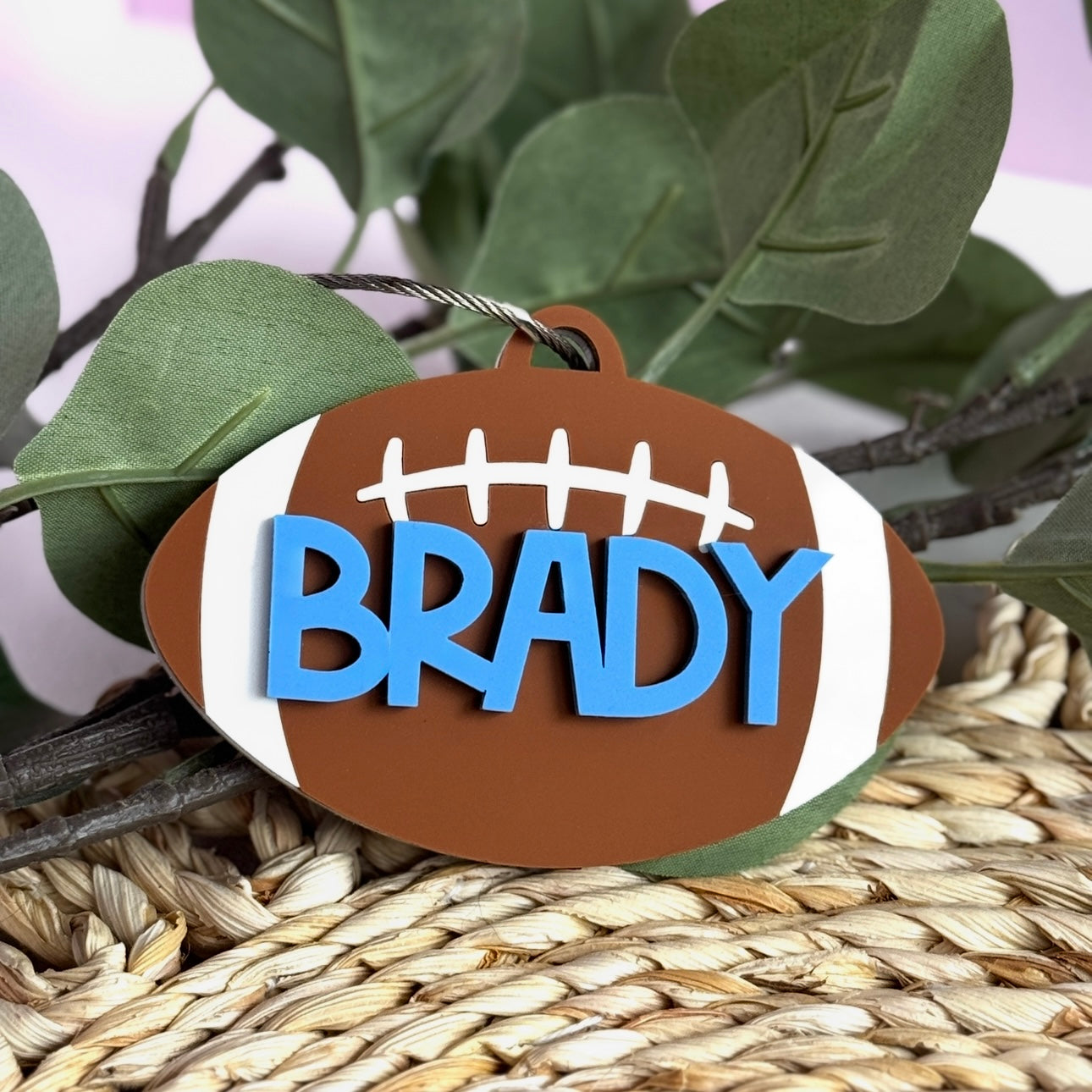 Football Bag Tag
