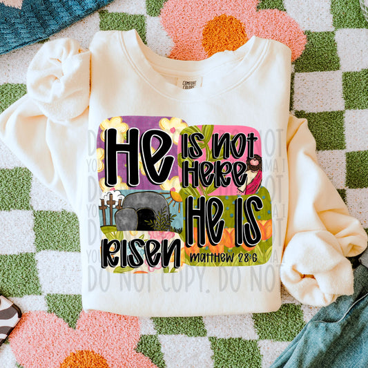 He Is Not Here, He Is Risen