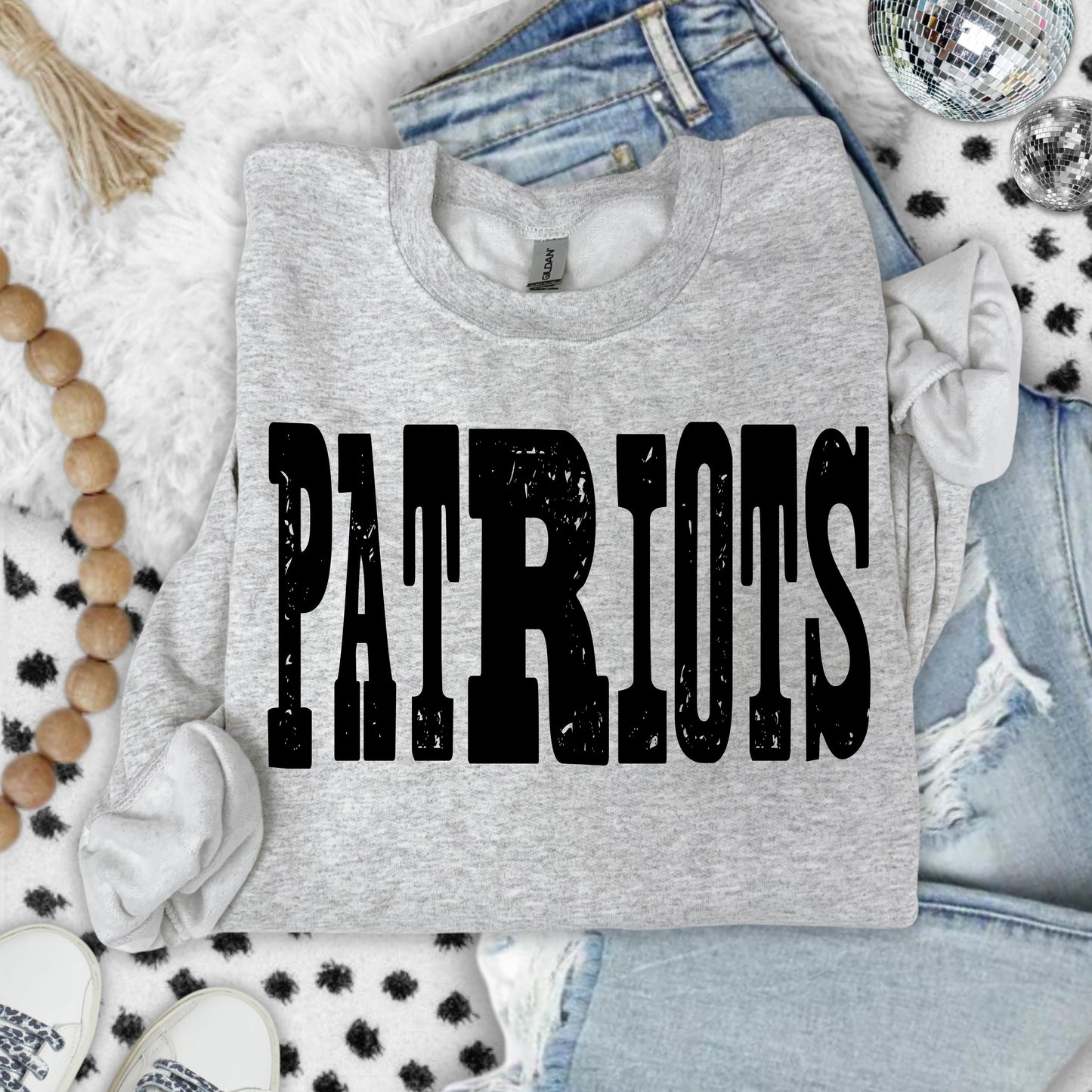 Mixed Up Mascots in Black or White Font