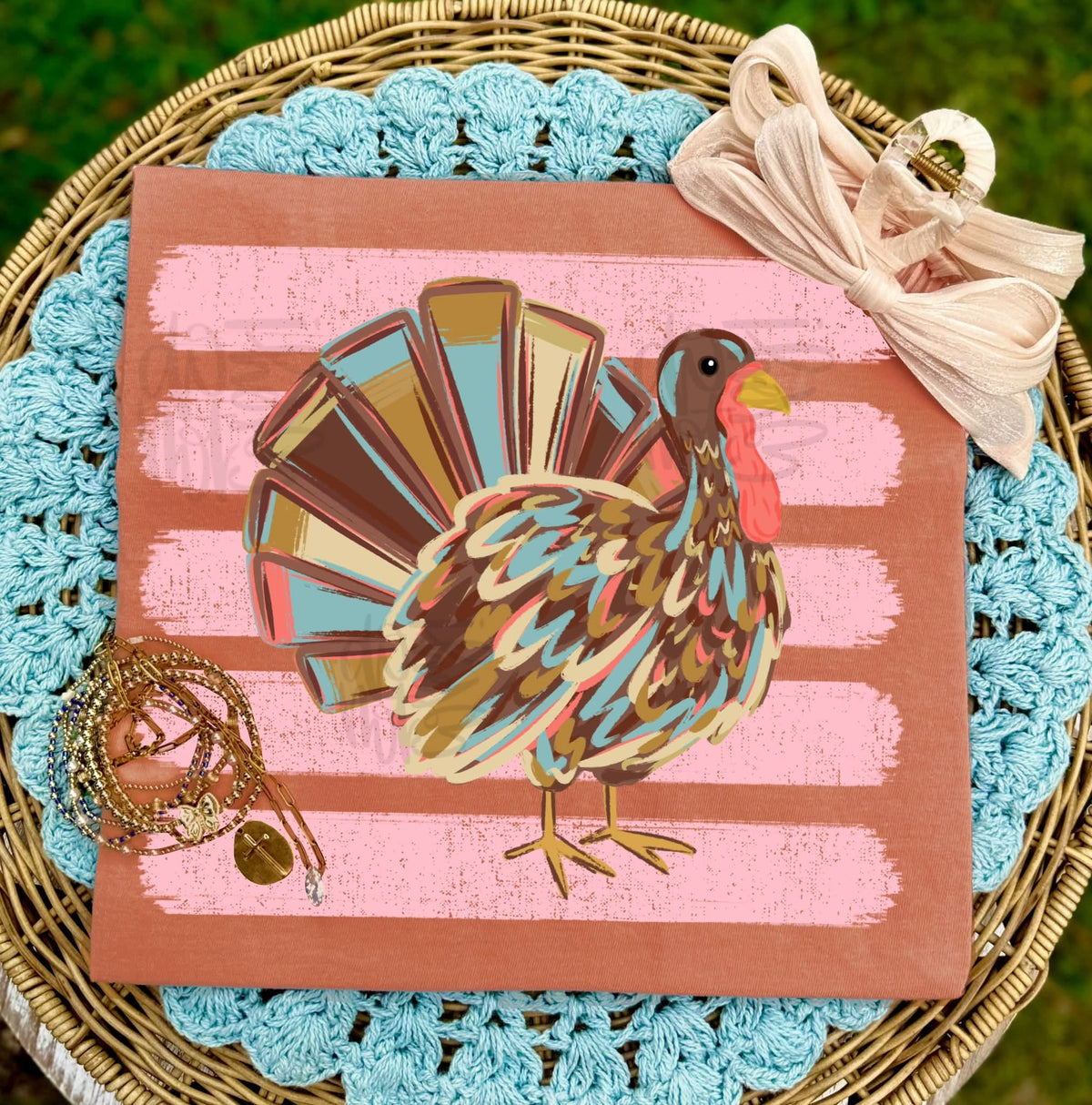 Bright Turkey Striped