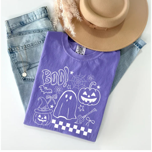 Boo Halloween Doodle