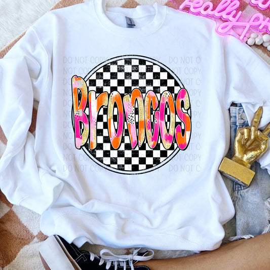 Preppy Checked Mascot (Customizable)