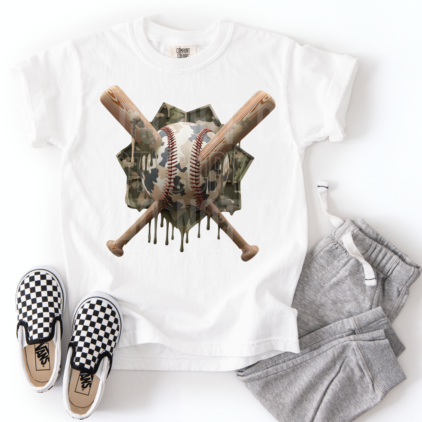 Camo Drip Baseball