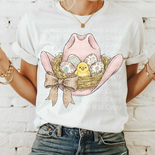 Cowboy Hat With Chick