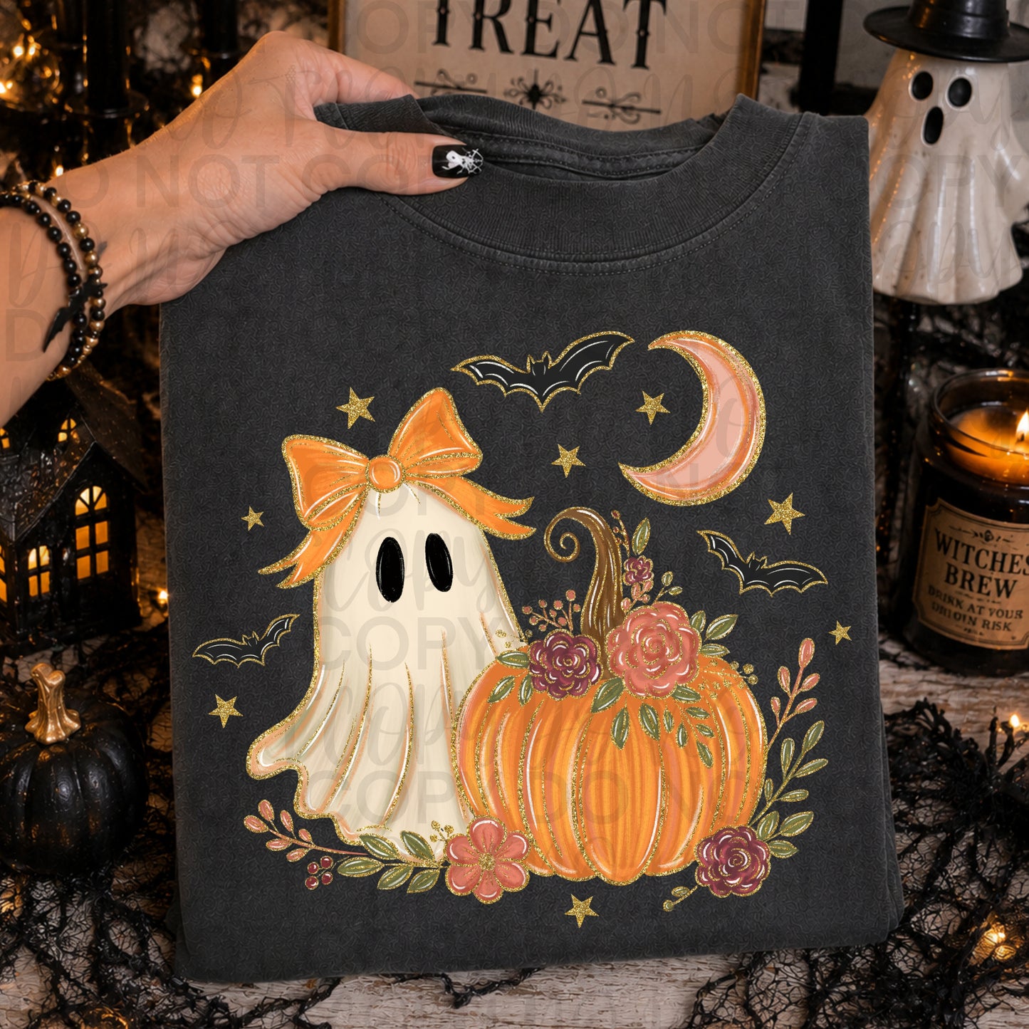 Cute Pumpkin Ghost