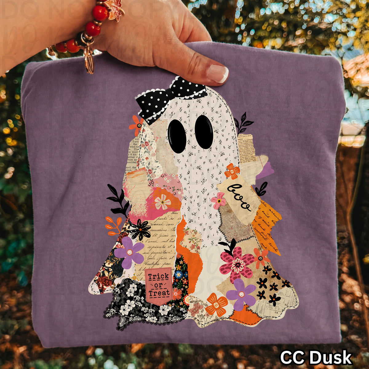 Boho Ghost Collage