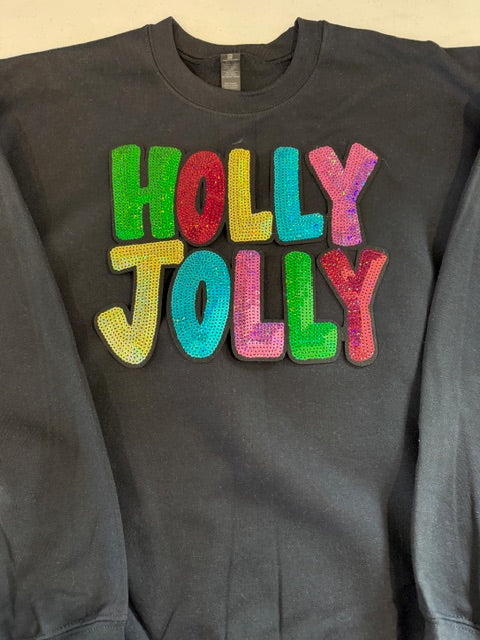 Holly Jolly Sequin Patch