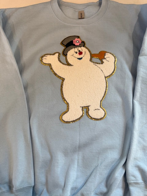 Snowman Chenille Patch