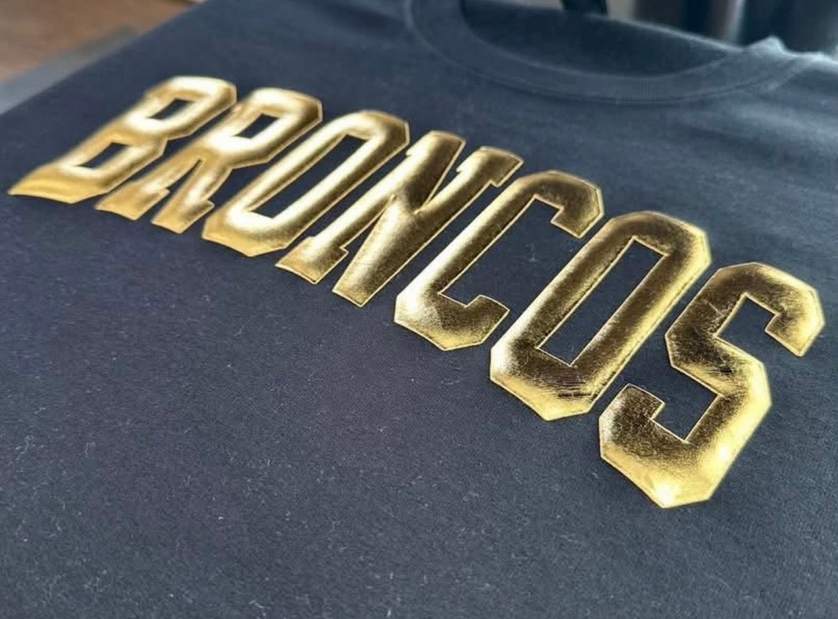 VIPERS Varsity Font Puff