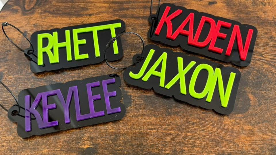 Personalized Bag Tags
