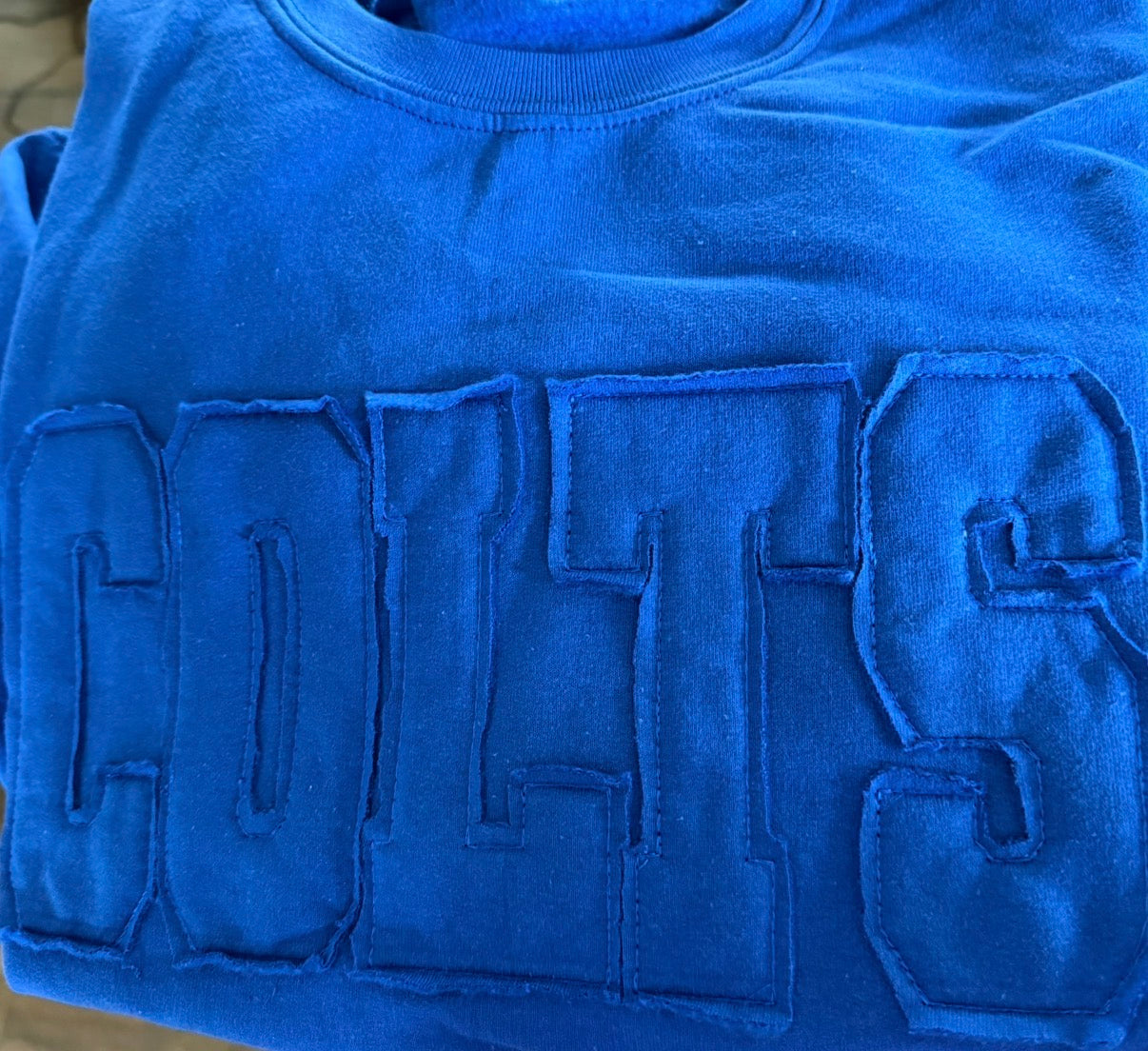 Colts Embroidered Sweatshirt