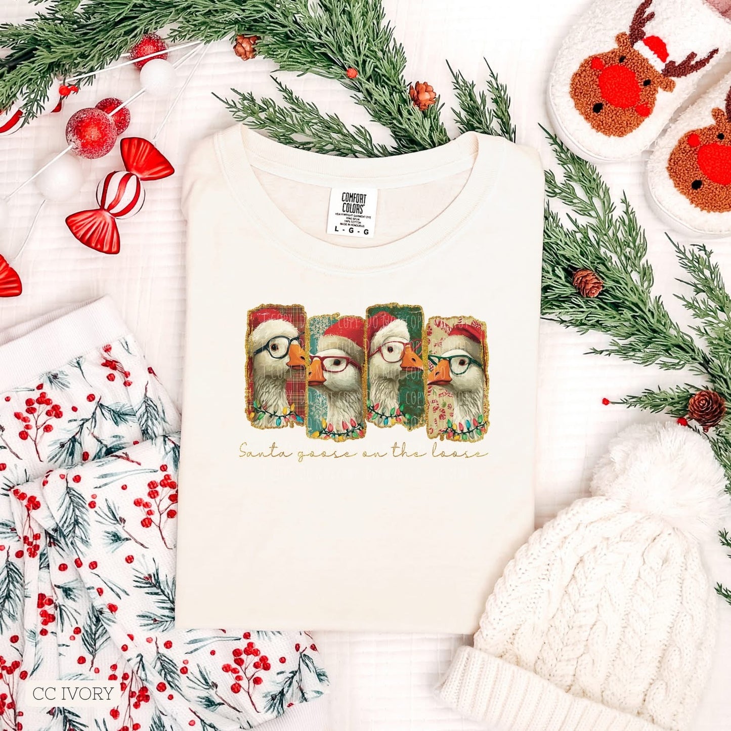 Santa Goose On The Loose