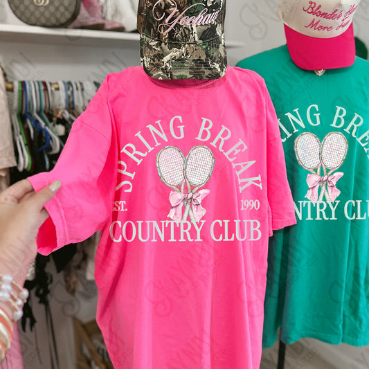 Spring Break Country Club Tennis