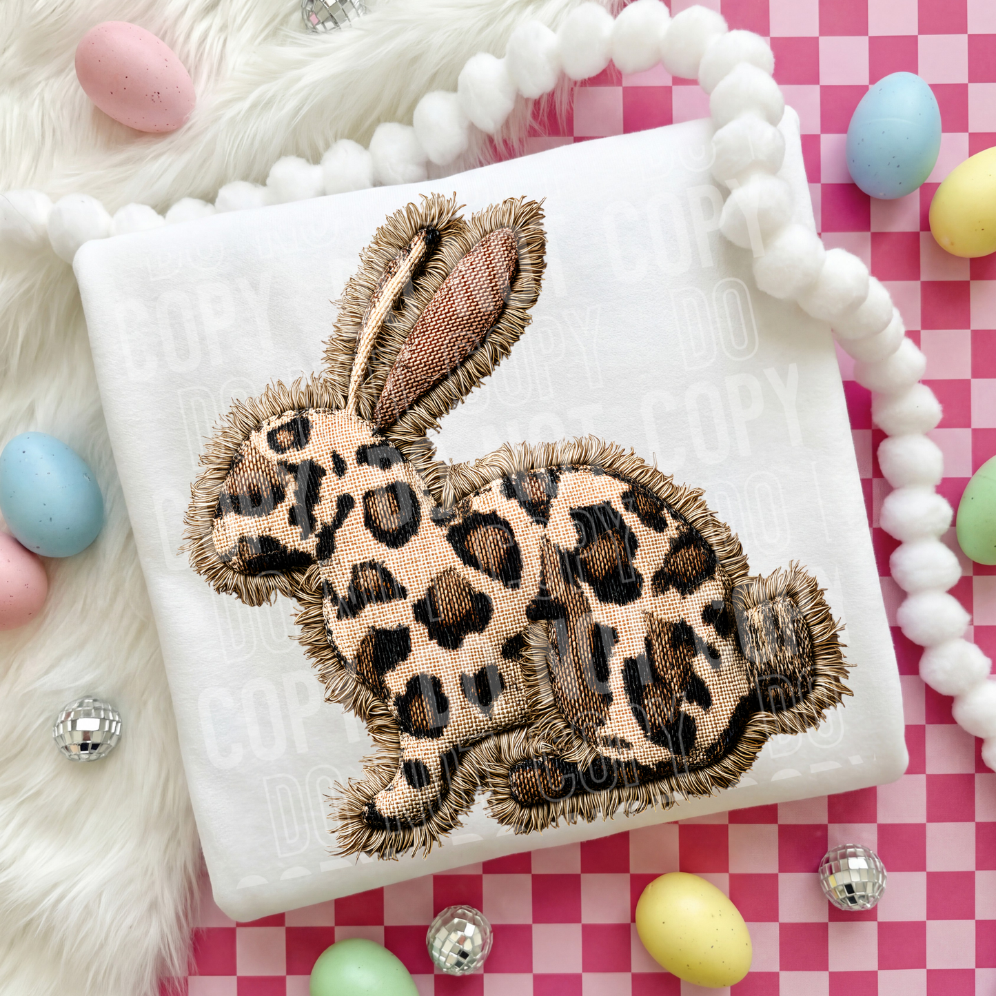 Yarn Leopard Bunny
