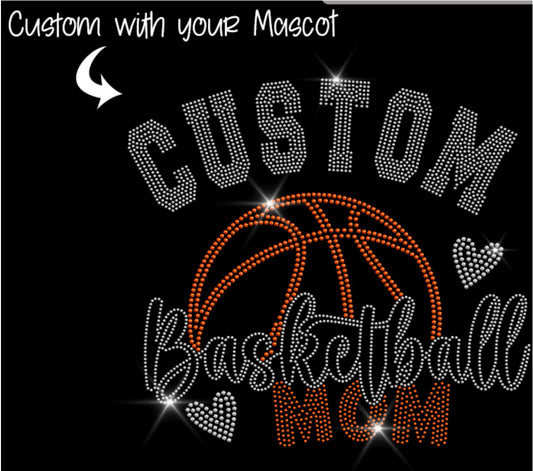 Basketball Mom Bling Spangle