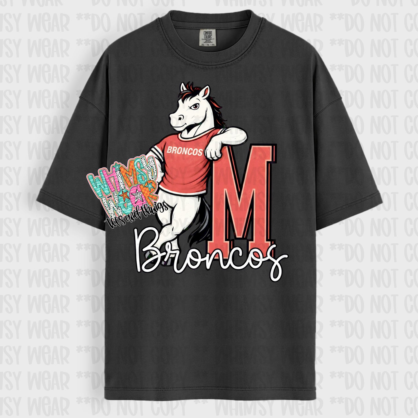 M Broncos Whimsy Wear Exclusive