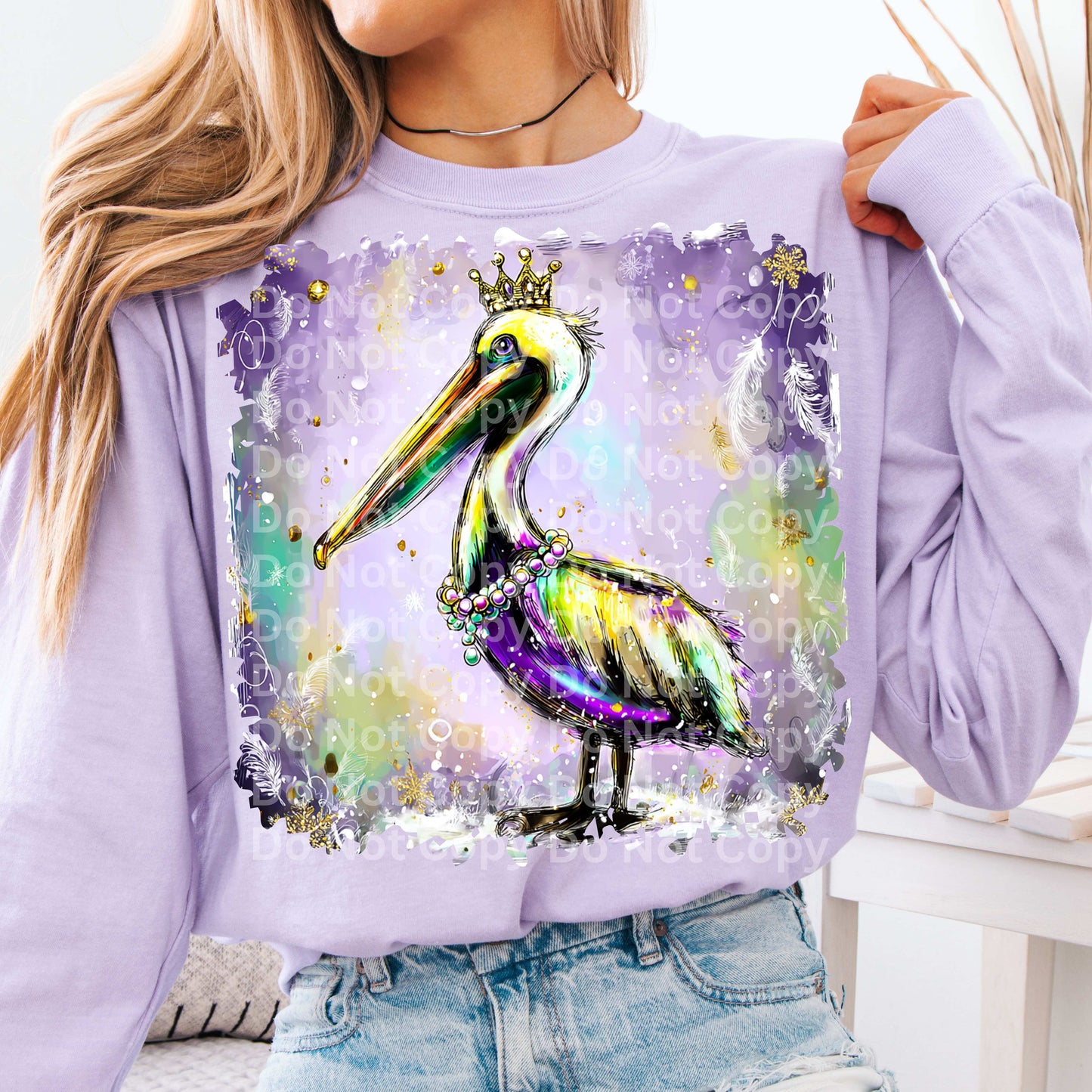 Mardi Gras Pelican