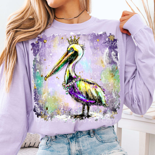 Mardi Gras Pelican