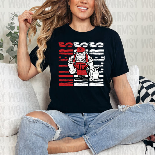 Mascot Vertical Triple (Customizable)