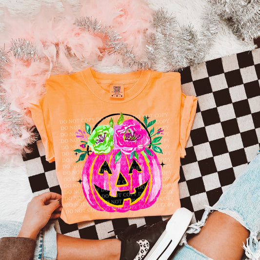 Pink Pumpkin Bucket