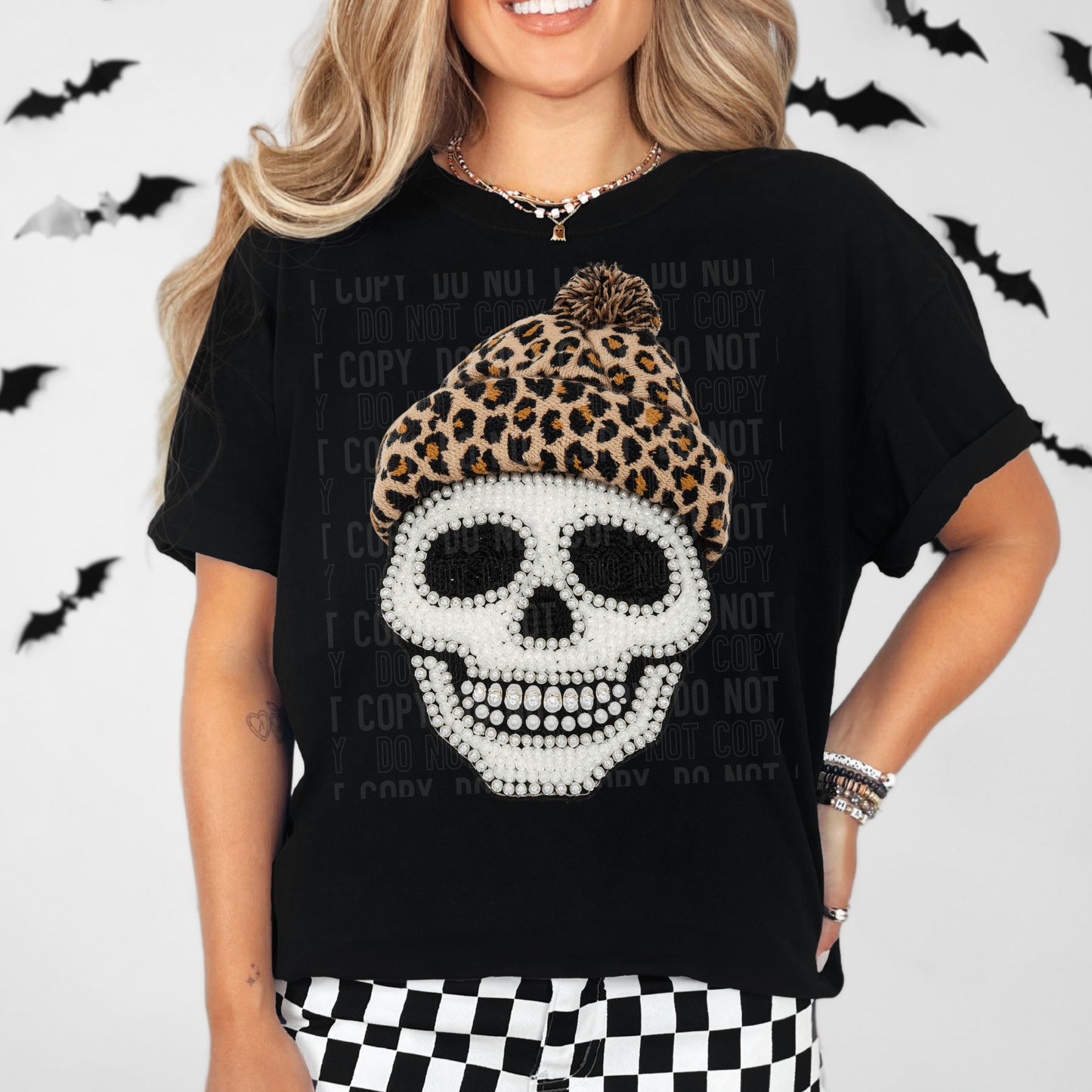 Skeleton Faux Pearls