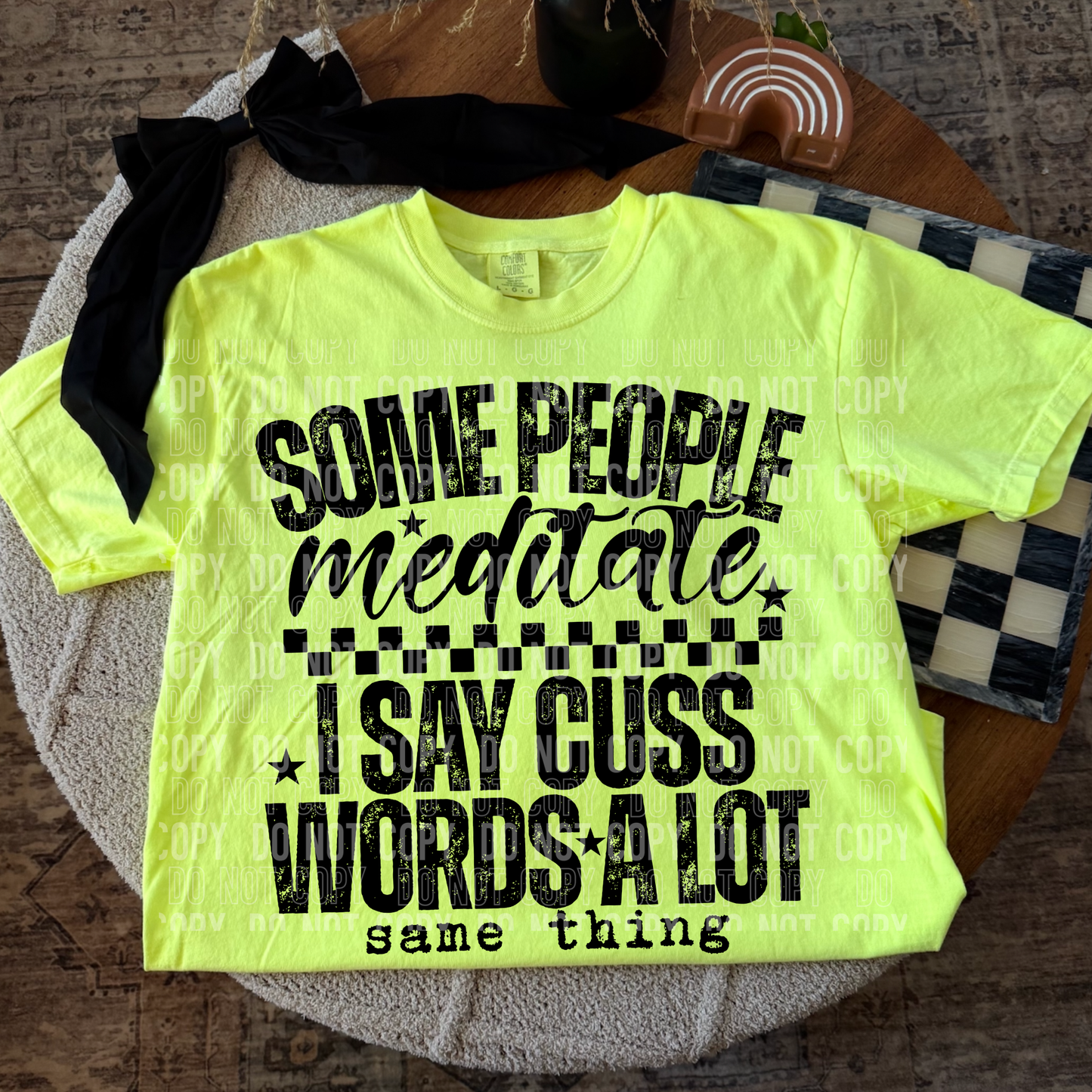 Some People Meditate...