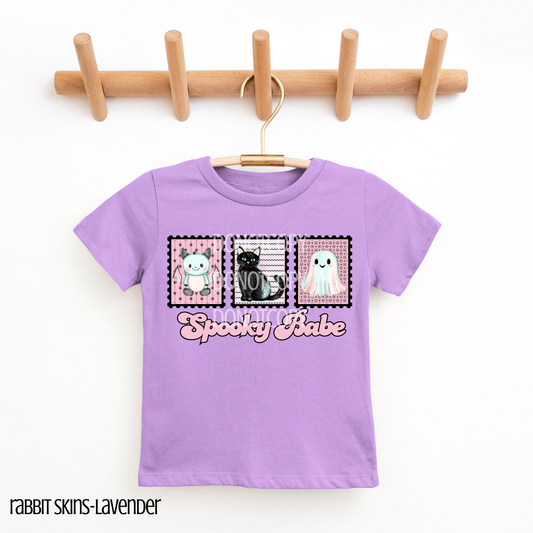 Spooky Babe Pink Stamps