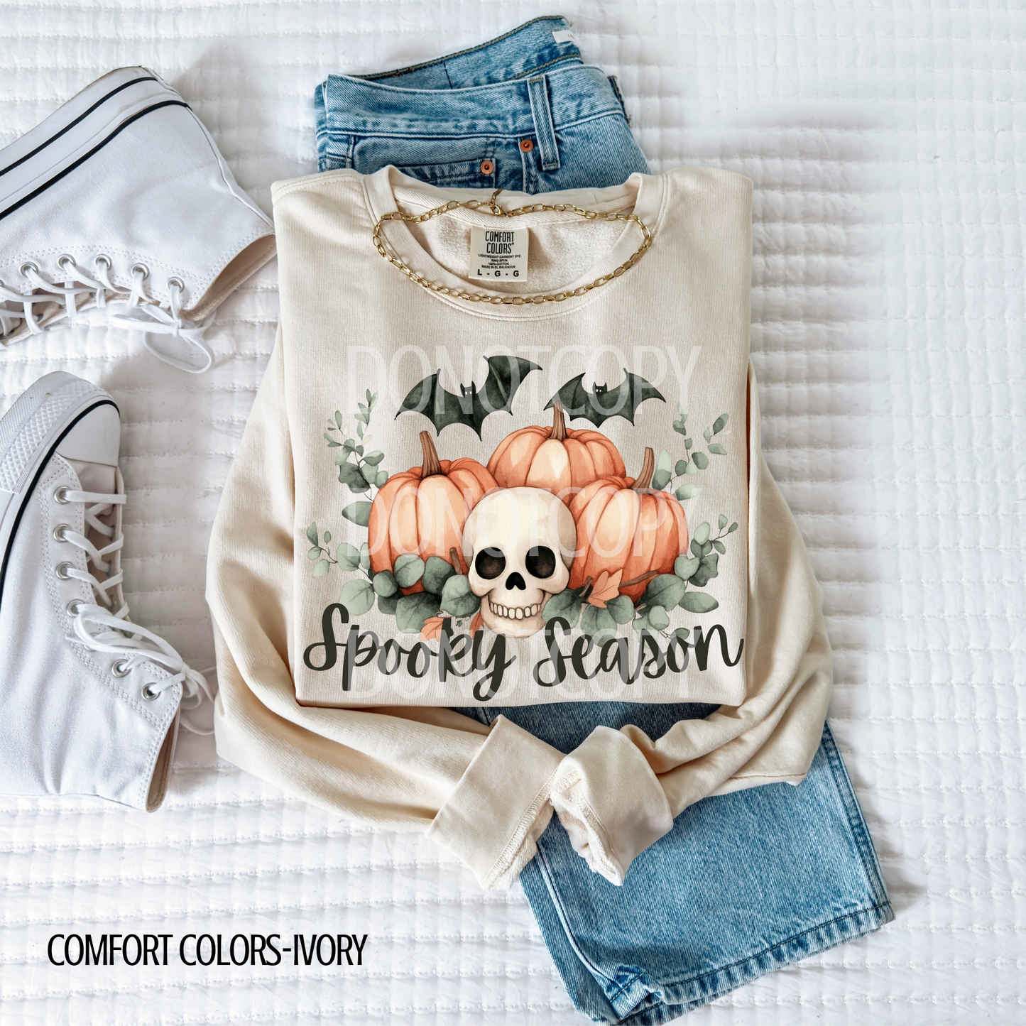 Spooky Season Skull Scene