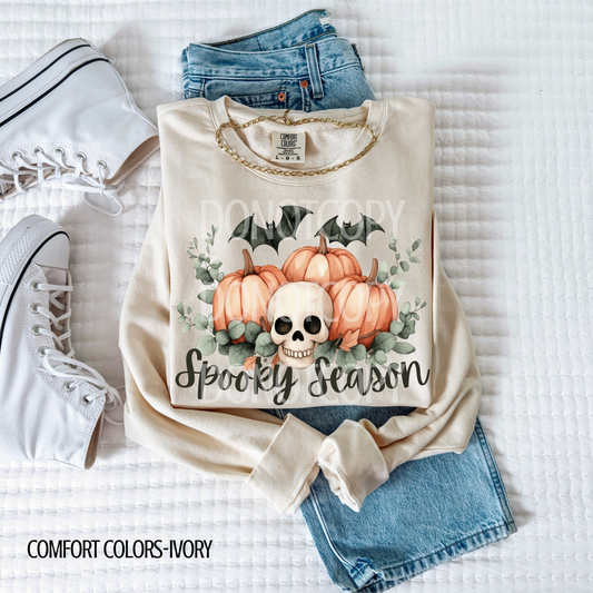 Spooky Season Skull Scene