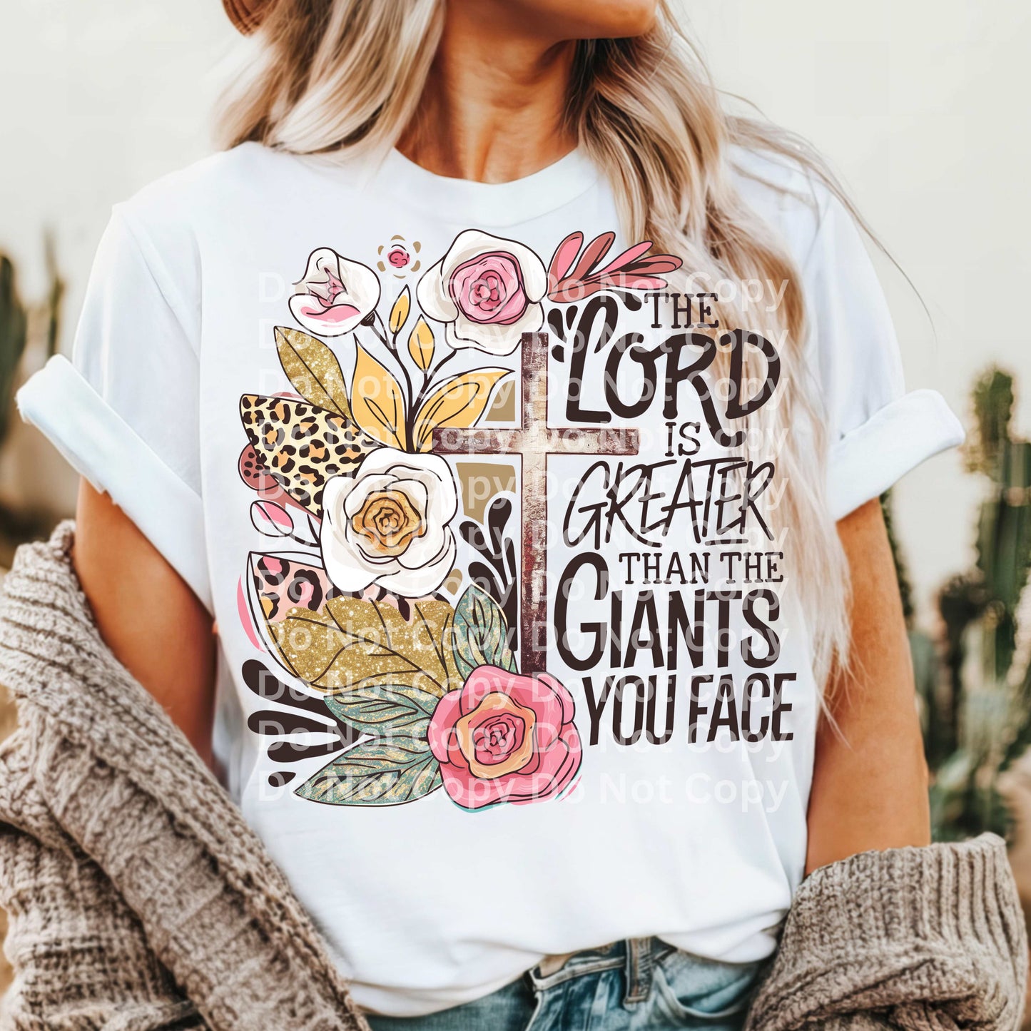 The Lord Is Greater Than The Giants You Face