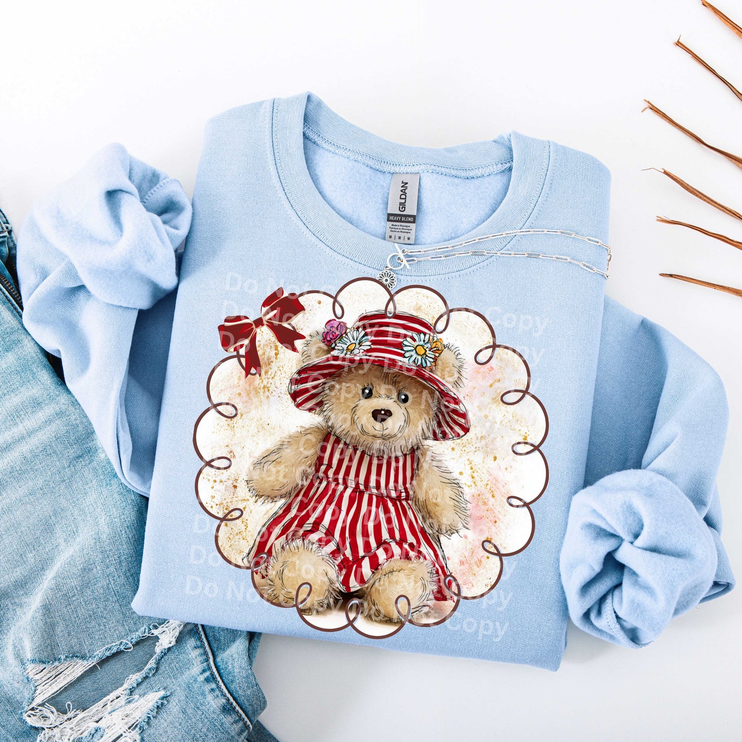 Vintage Girl Bear