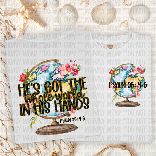 Whole World In His Hands