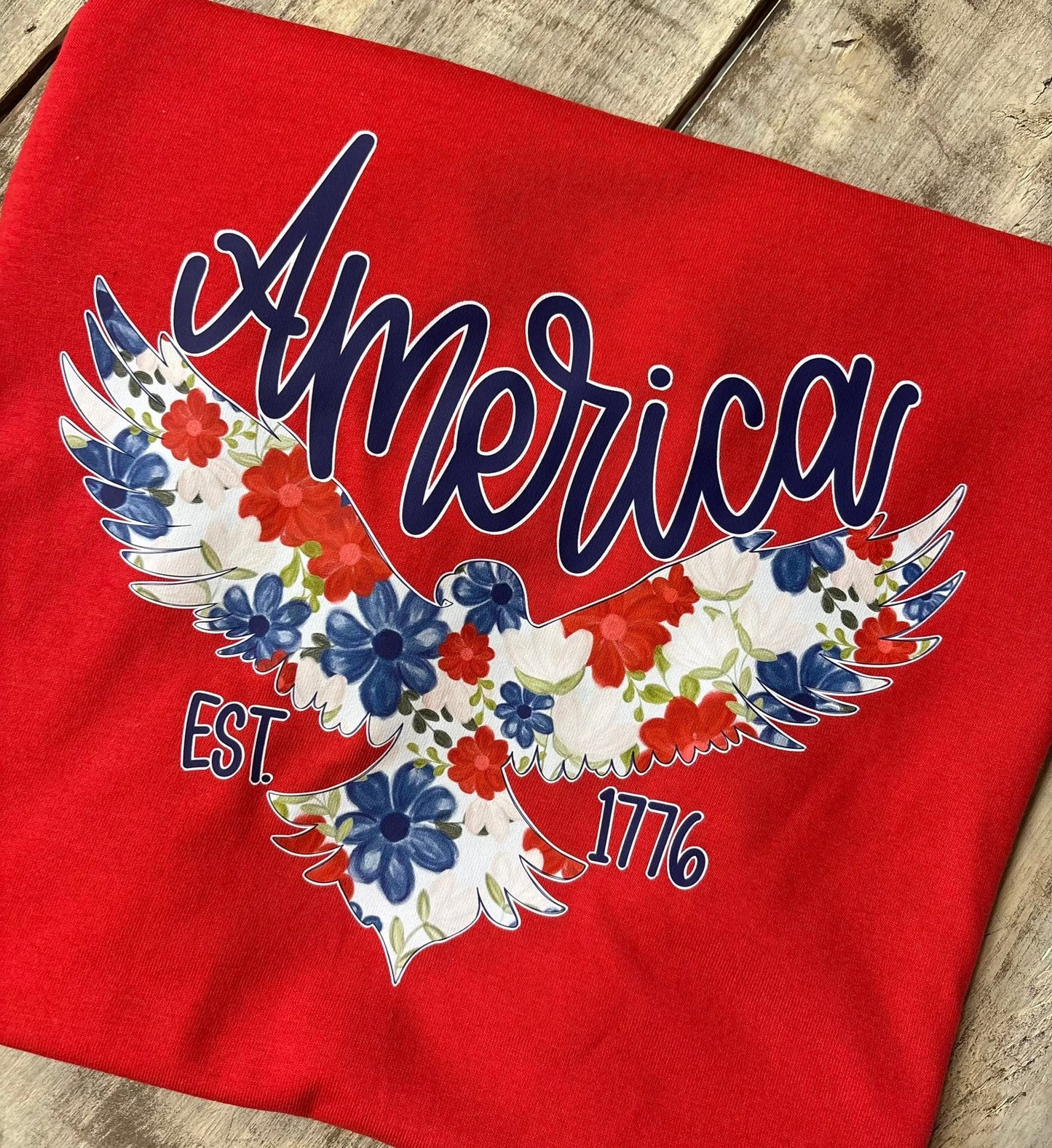 America Floral Bird