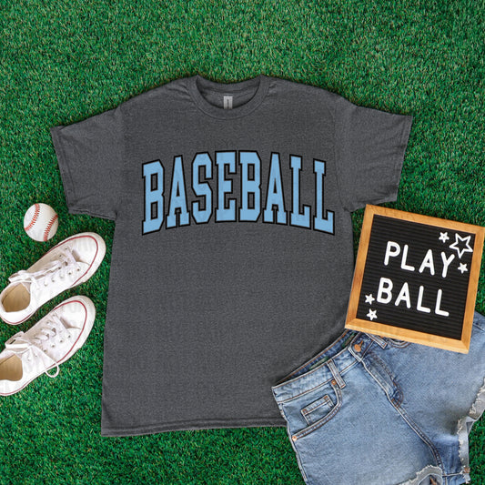 Customizable Baseball Word Varsity Font