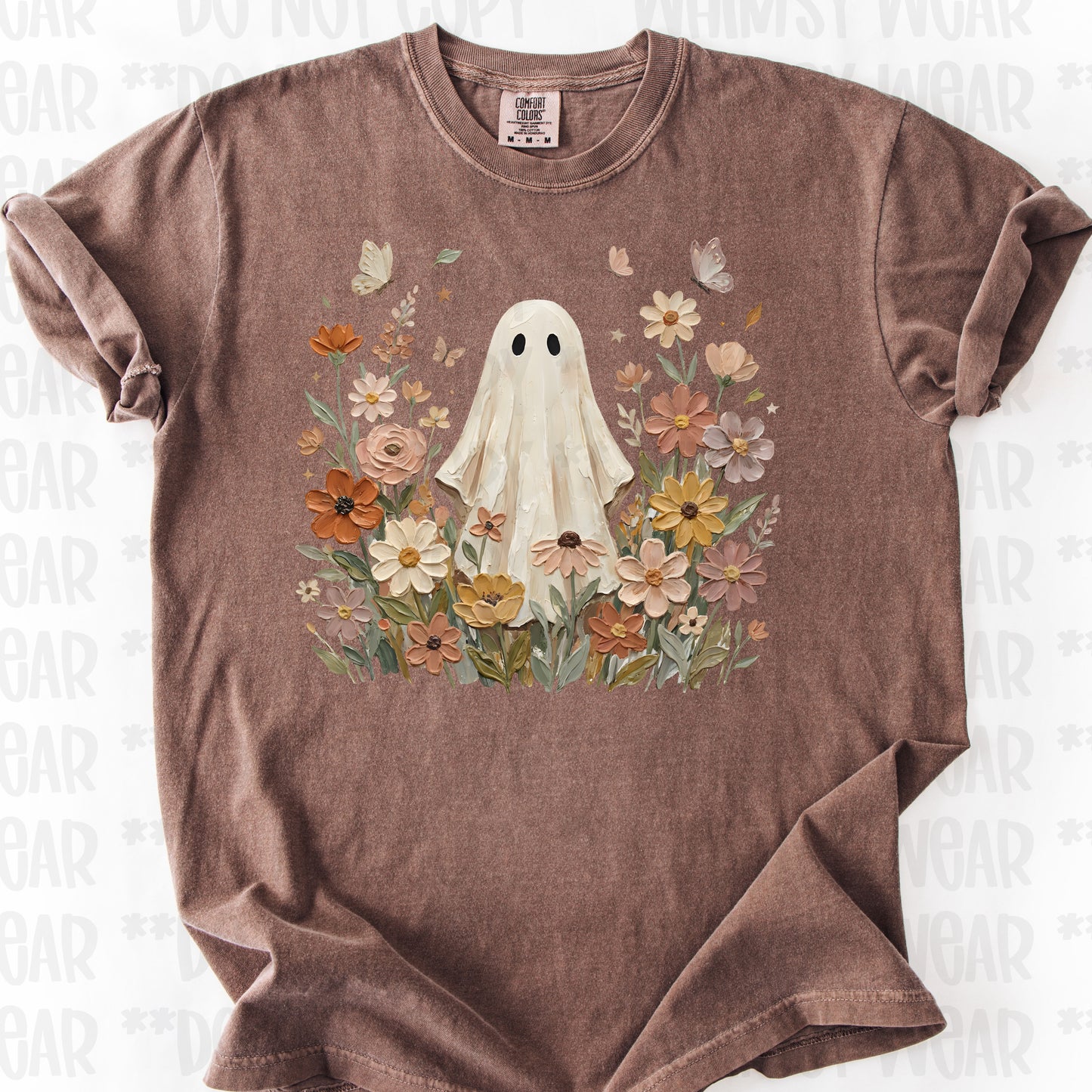 Fall Floral Boho Ghost