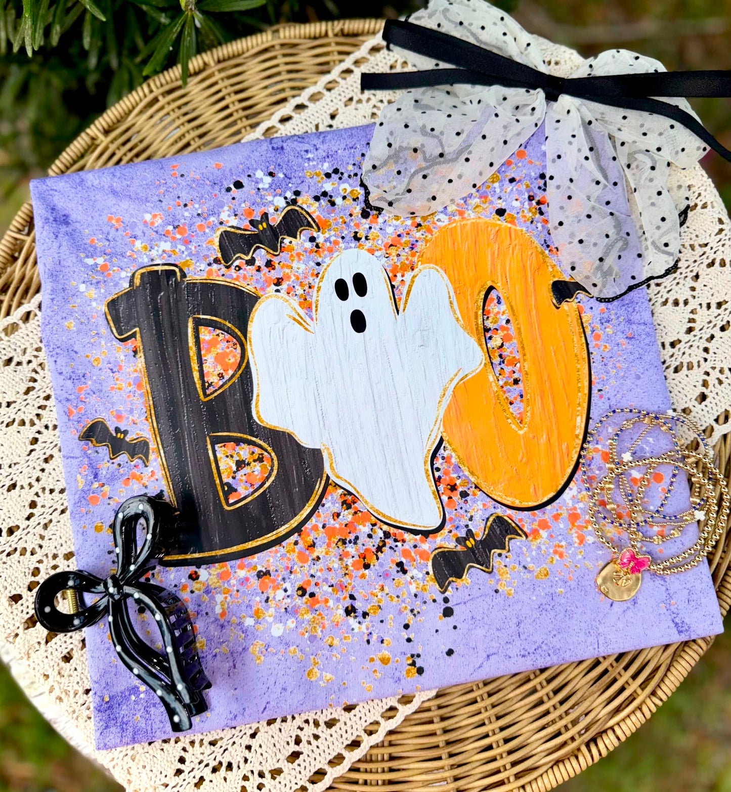 Boo Ghosts Splatter