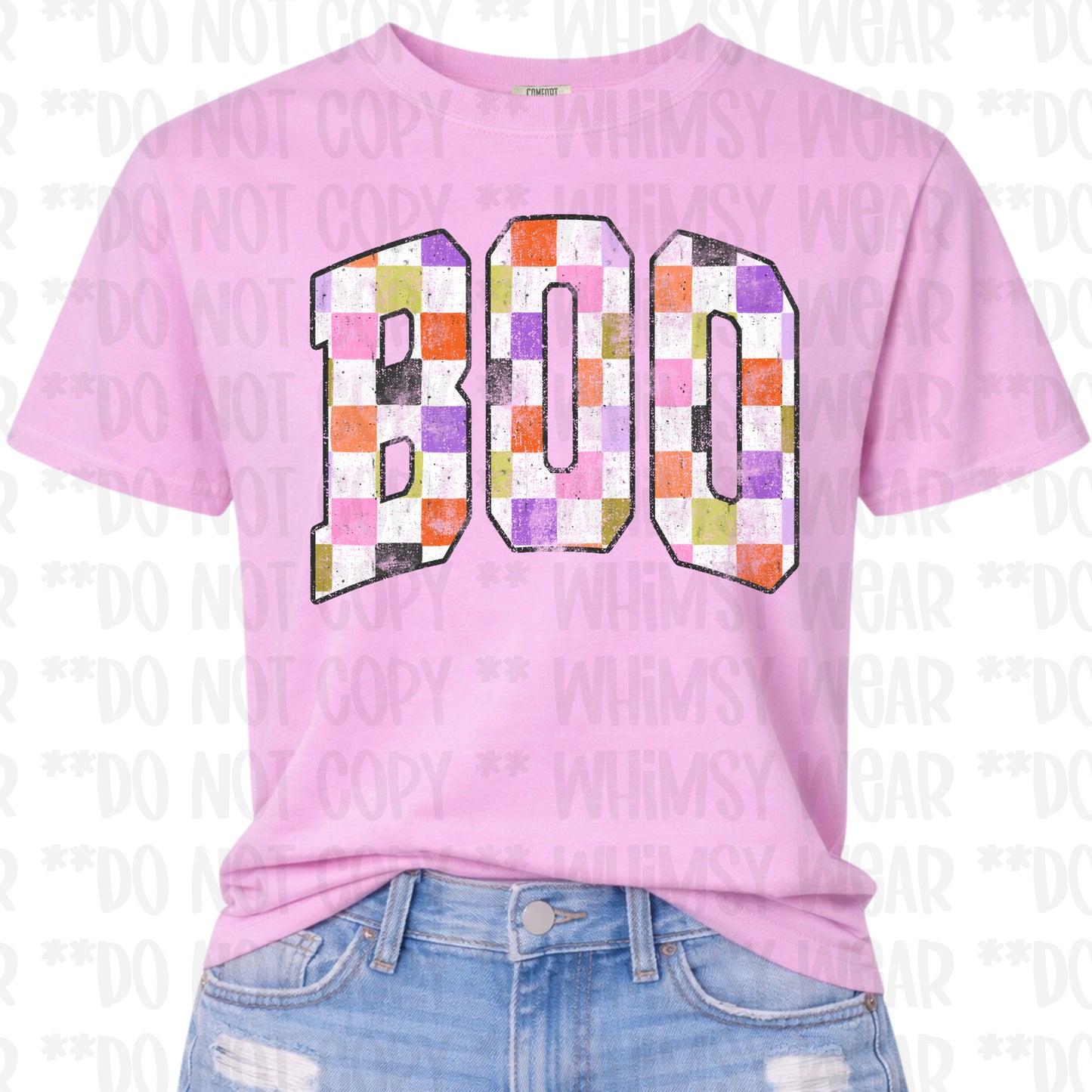Checkered BOO