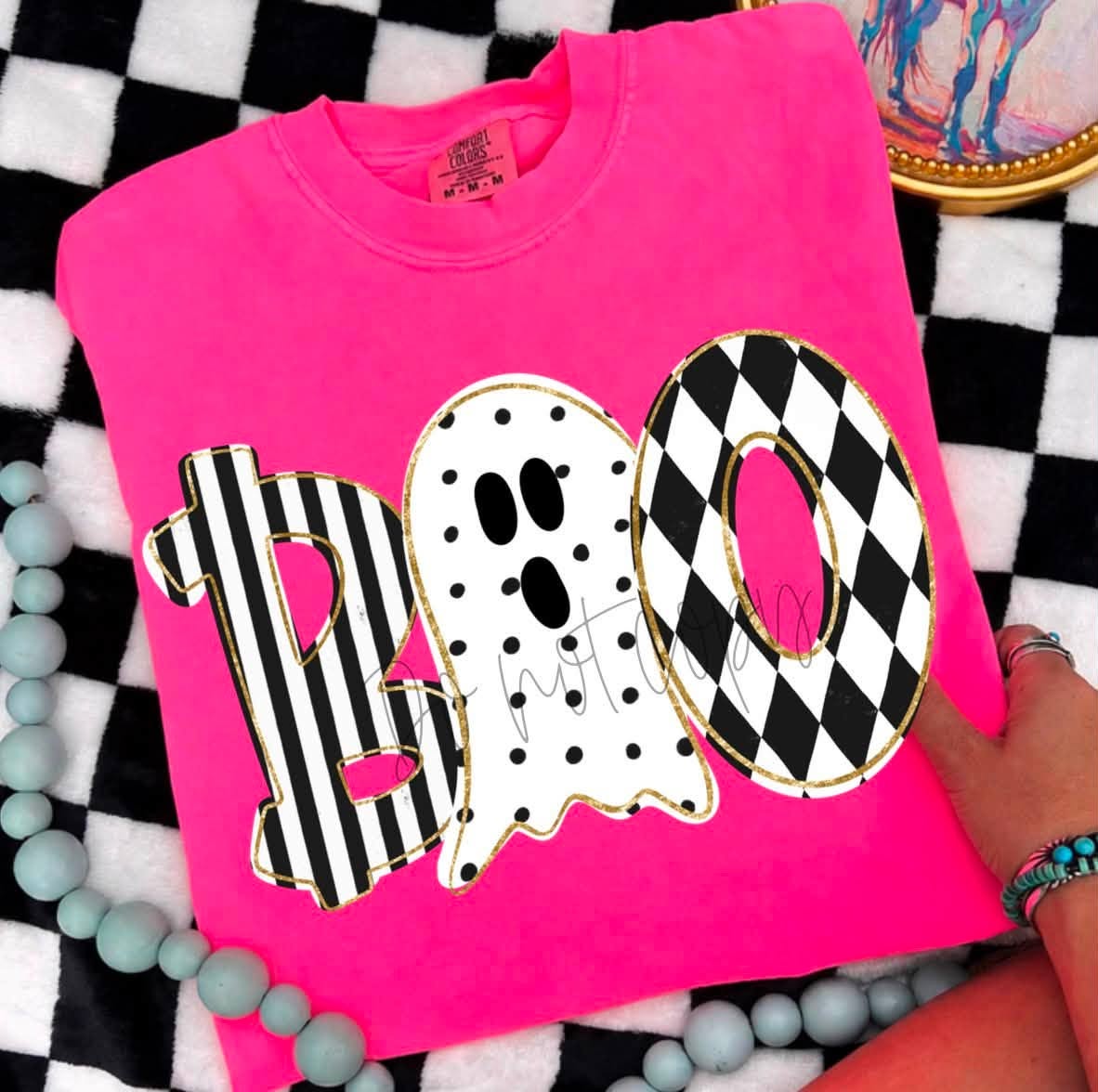 Multi Pattern BOO (Black and White)