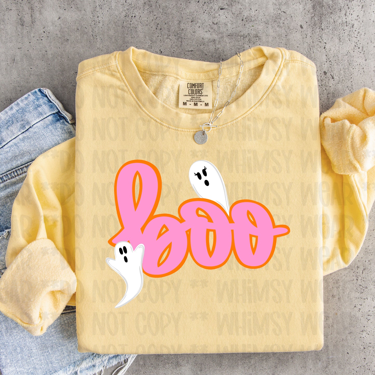Pink BOO Ghosts