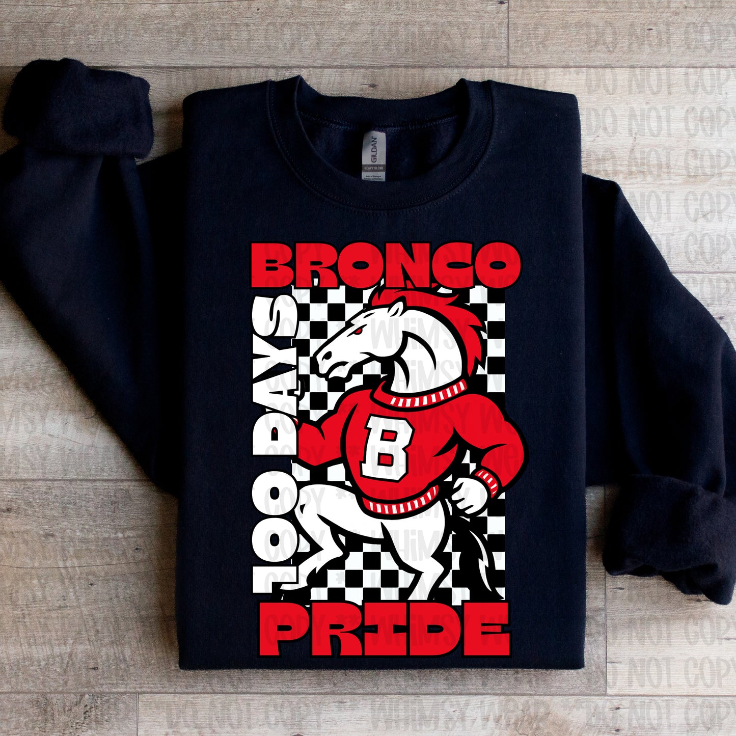 100 Days of Bronco Pride