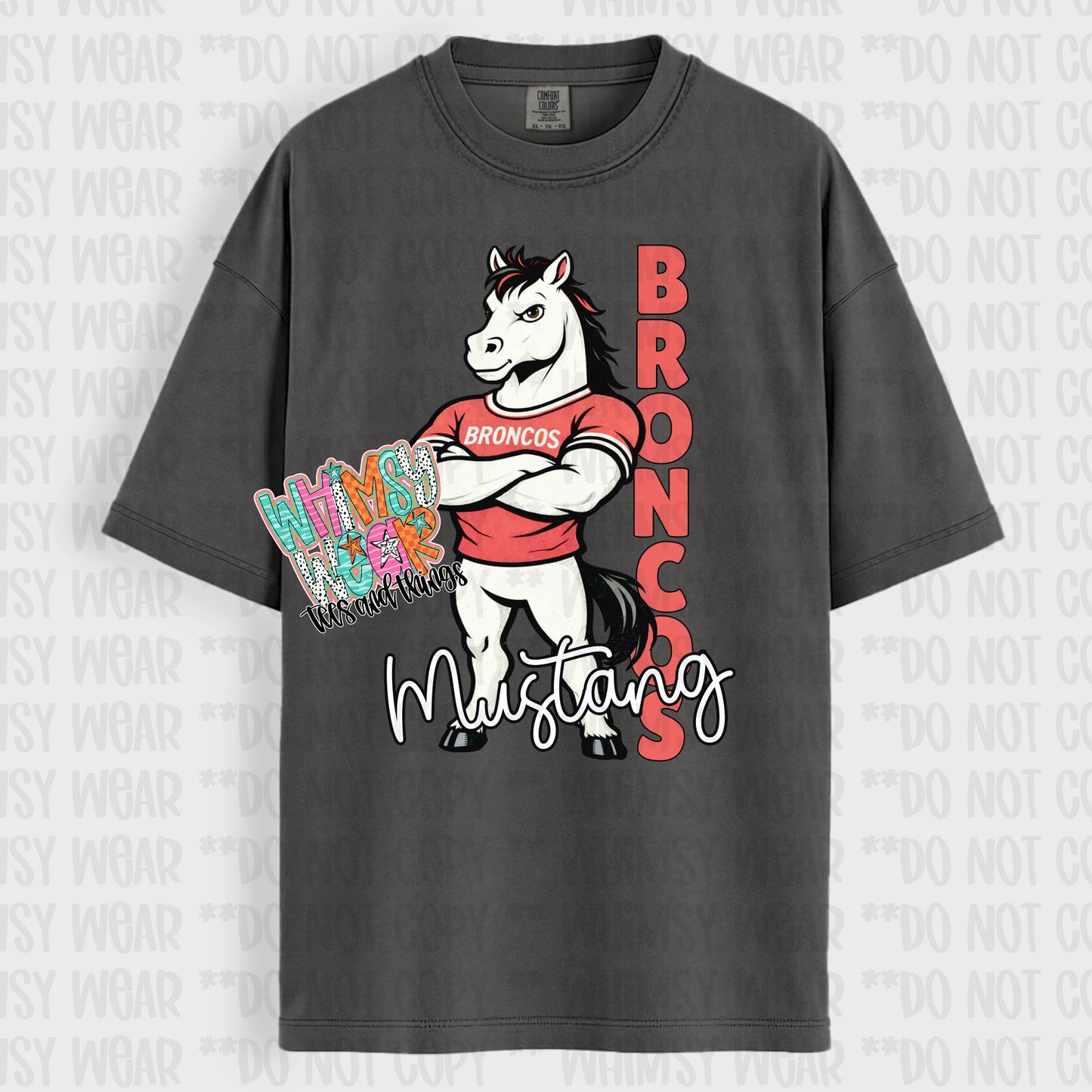 Mustang Broncos Whimsy Wear Exclusive