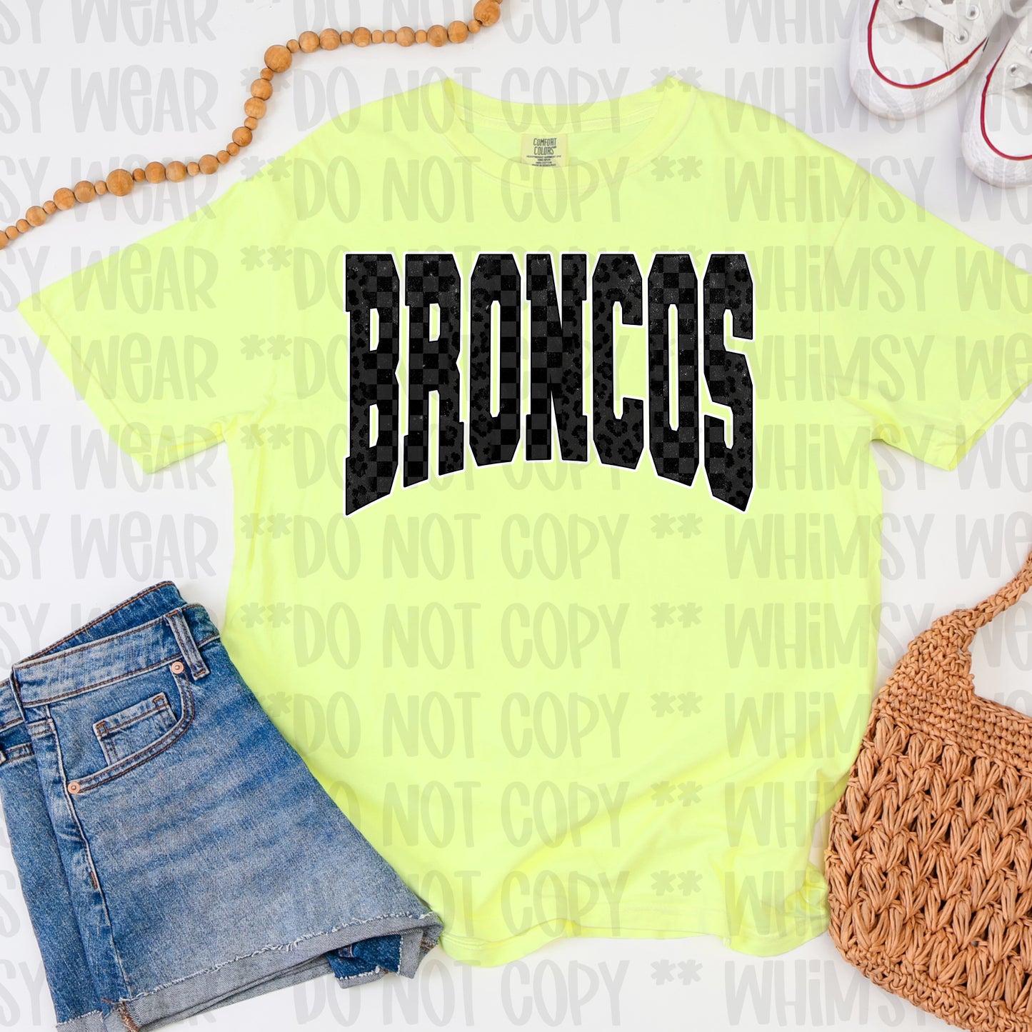 Mascot Checkered and Leopard (Customizable)