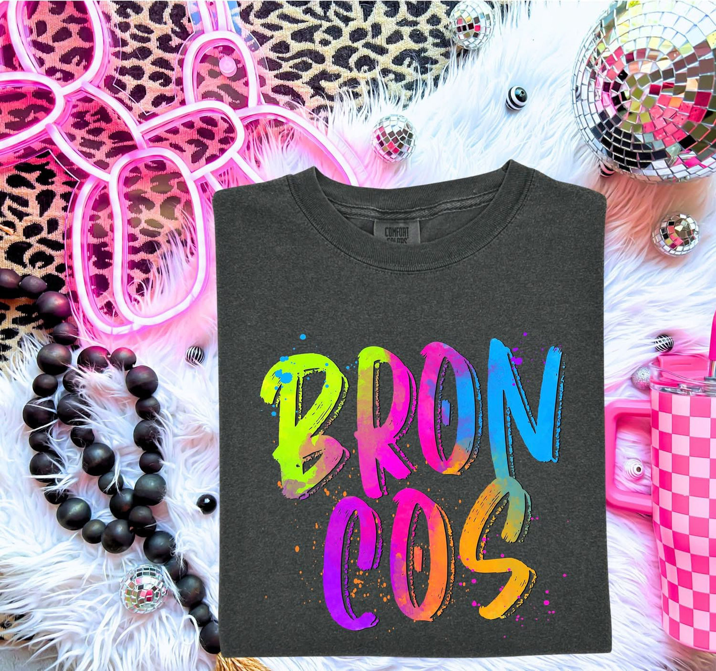 Neon Splatter Mascot (Customizable)