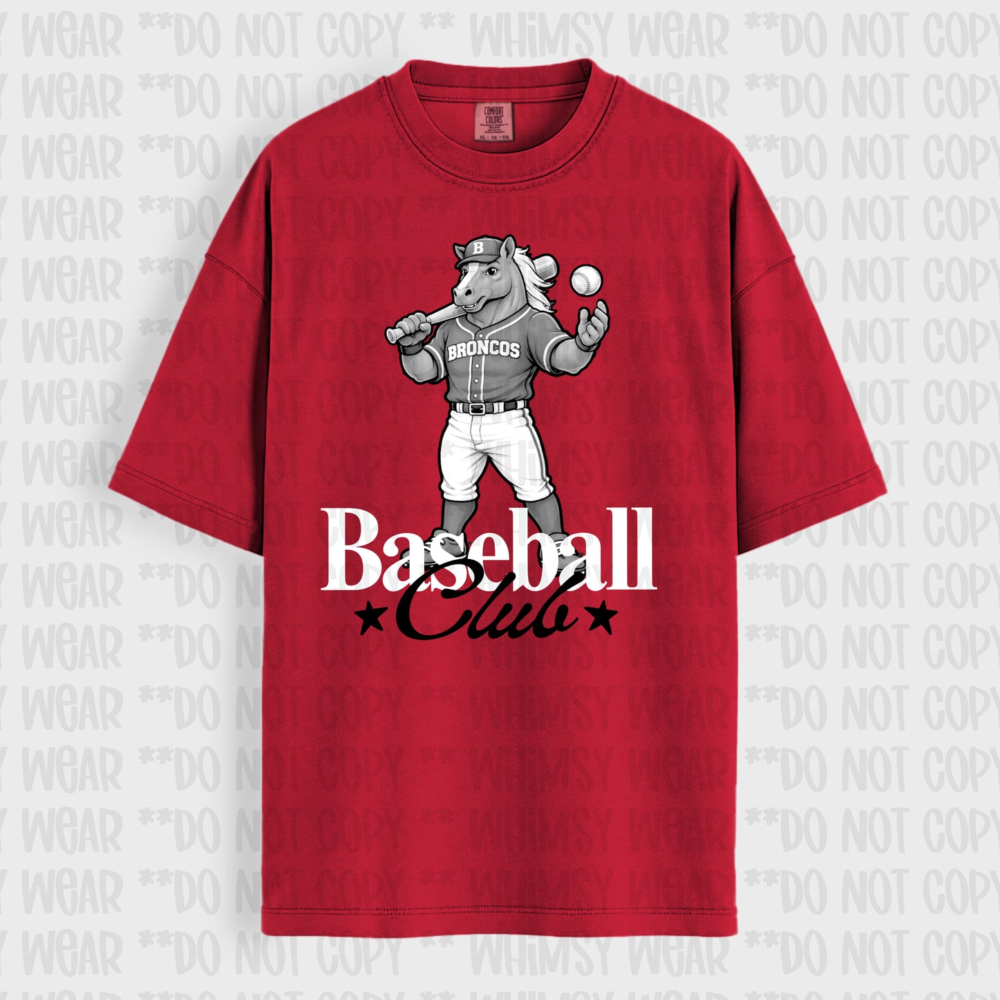 Baseball Monotone Mascots