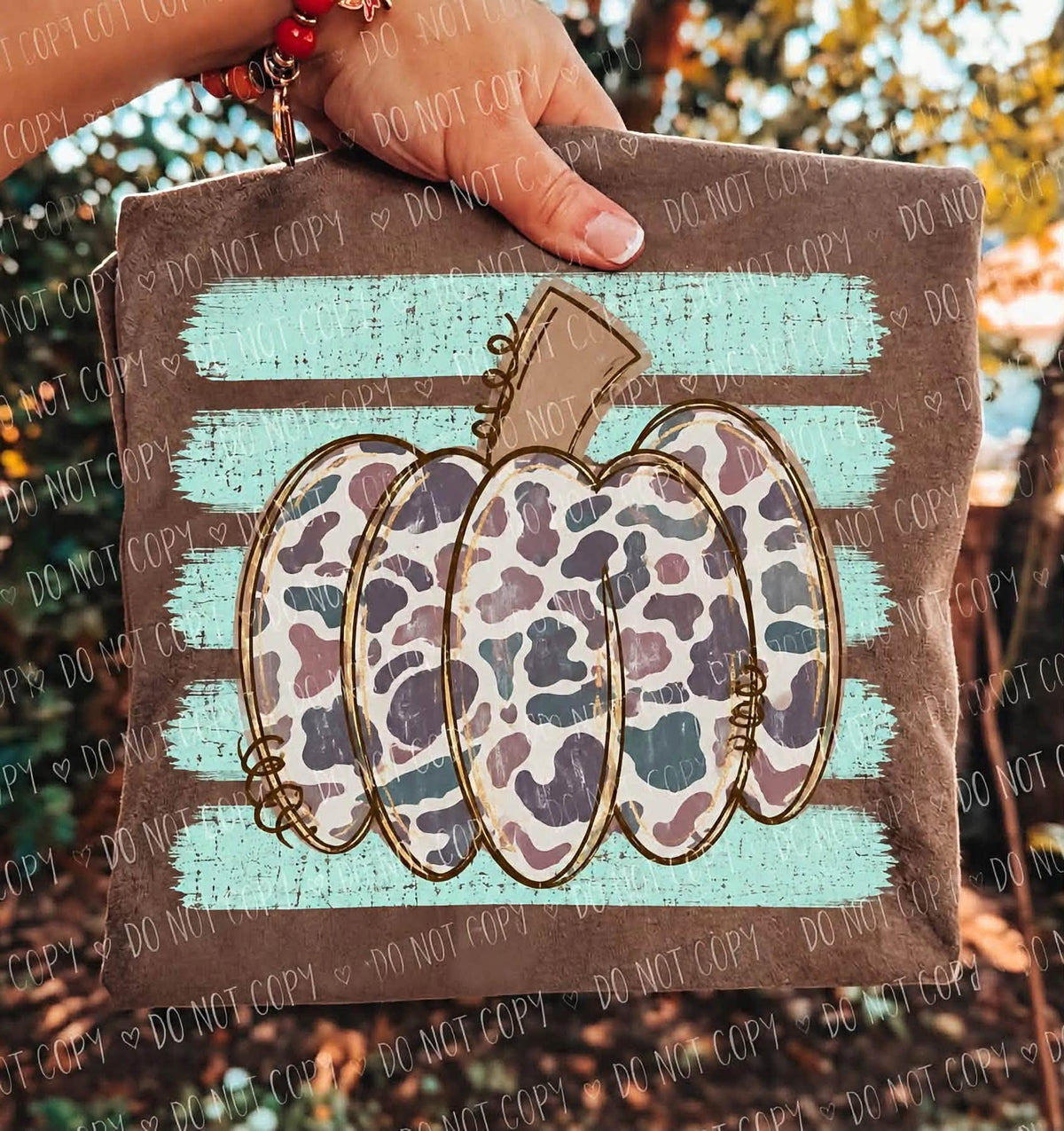 Camo Striped Pumpkin