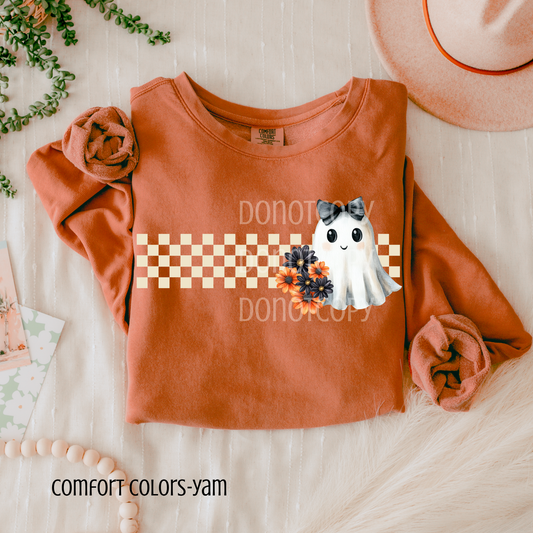 Checkerboard Stripe Ghost