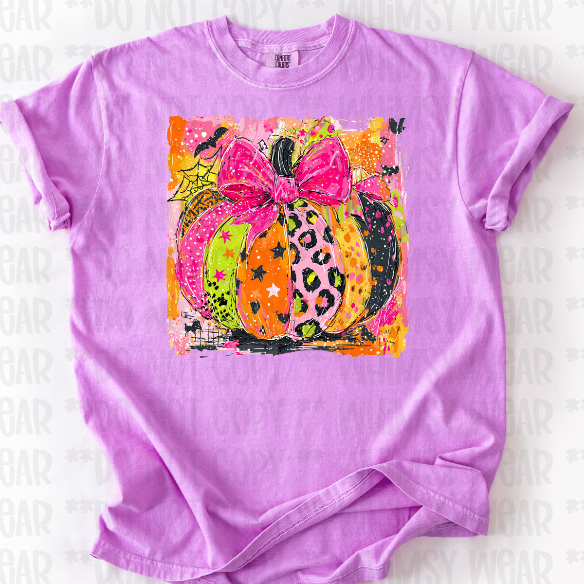 Neon Multi Texture Pumpkin