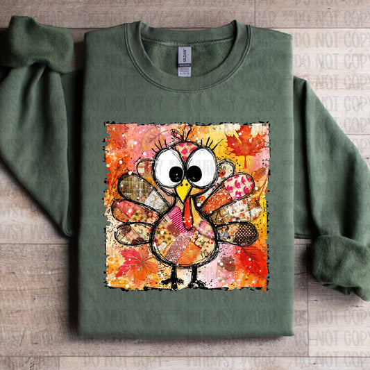 Bright Colorful Turkey