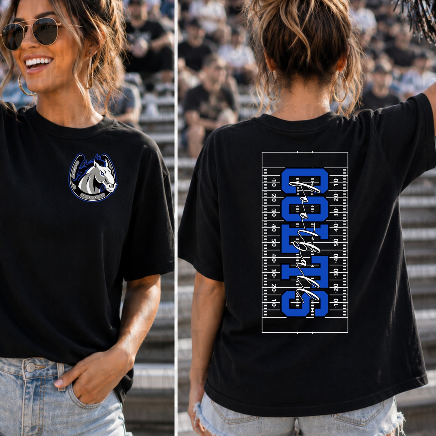 Colts Front and Back Field Design