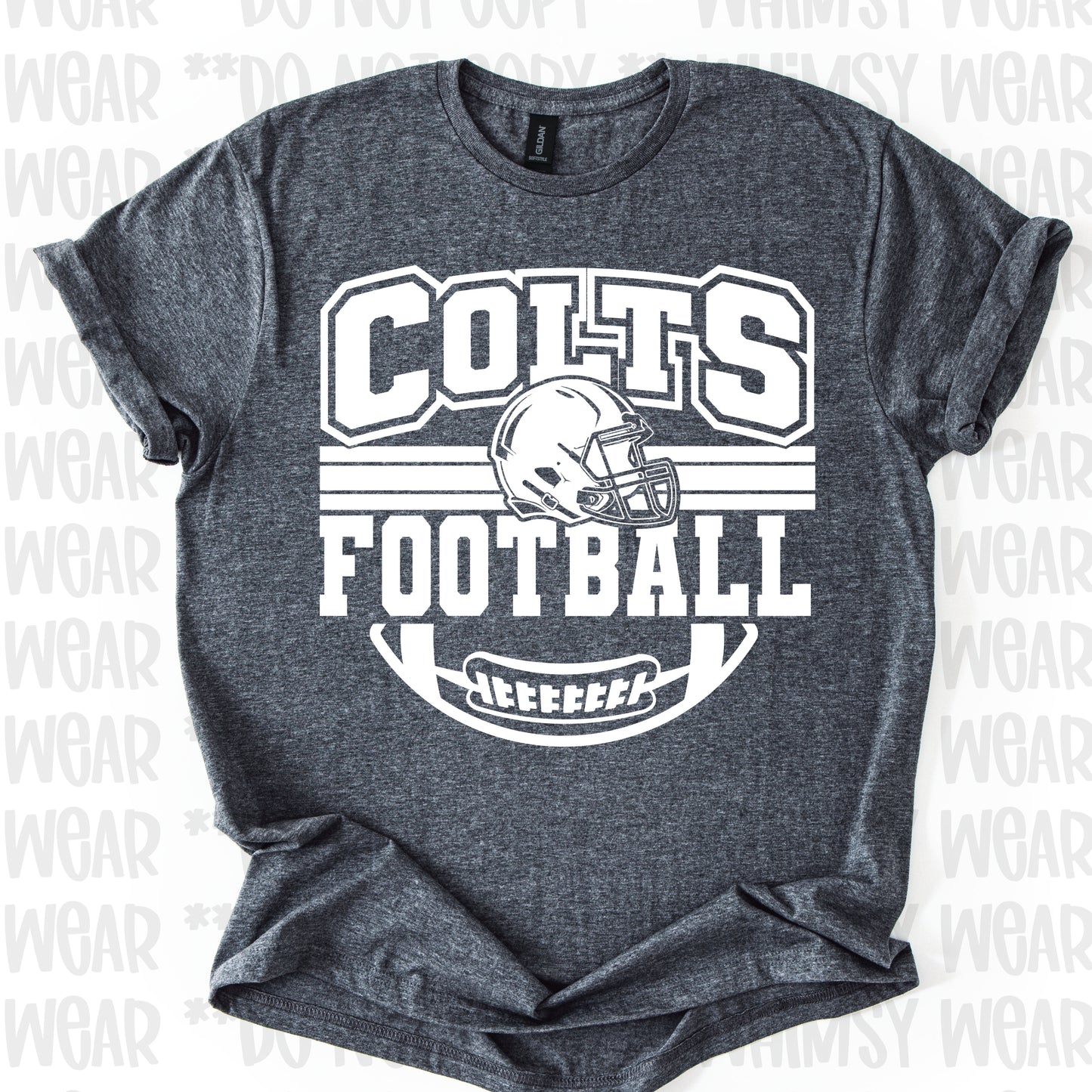Colts Football in White